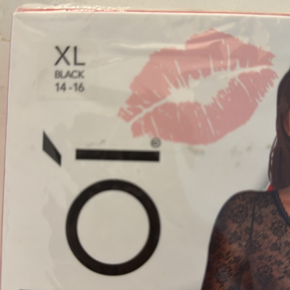 NIB LoveMoi Women's Estelle Long Sleeve Stretch Lace Capri Catsuit XL - Picture 14 of 14